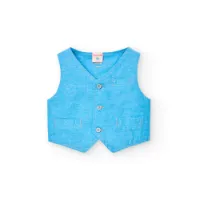 Boboli Linen Vest Boboli Linen Vest