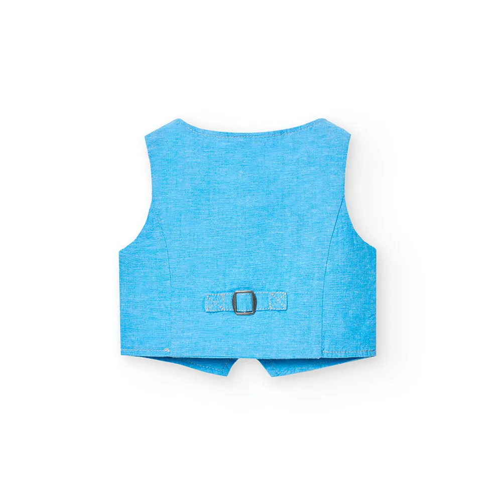 Boboli Linen Vest Boboli Linen Vest