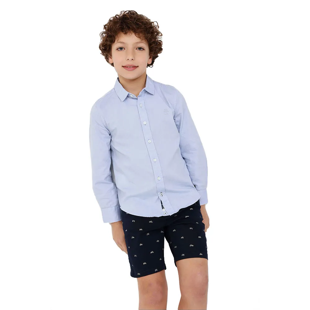 Boboli Oxford Skjorte Med Lange Ermer Boboli Oxford Skjorte Med Lange Ermer