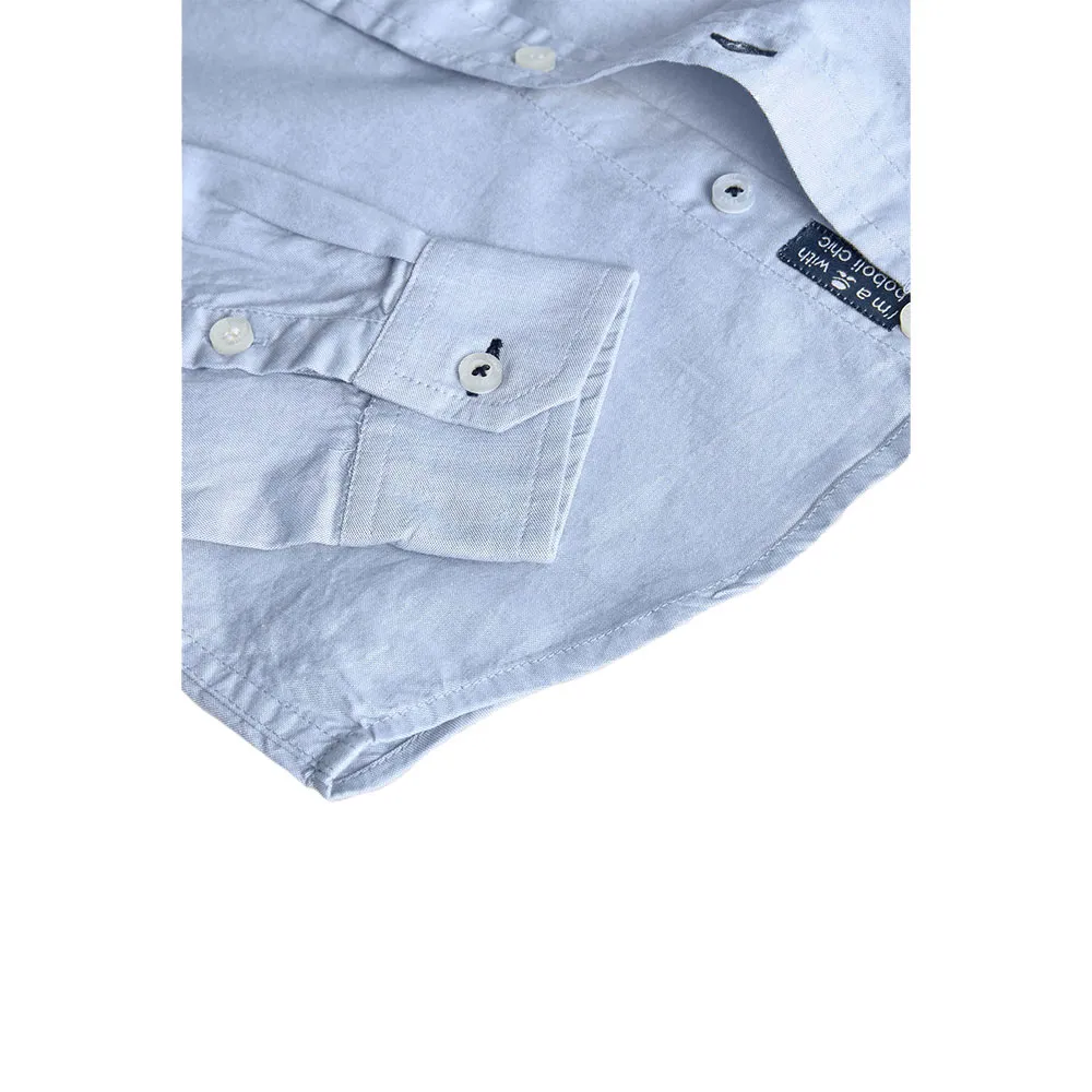 Boboli Oxford Skjorte Med Lange Ermer Boboli Oxford Skjorte Med Lange Ermer
