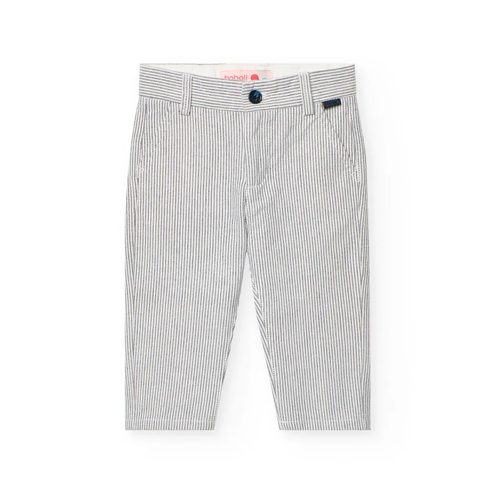 Boboli Oxford Striped Bukser Boboli Oxford Striped Bukser