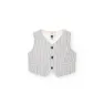 Boboli Oxford Striped Vest