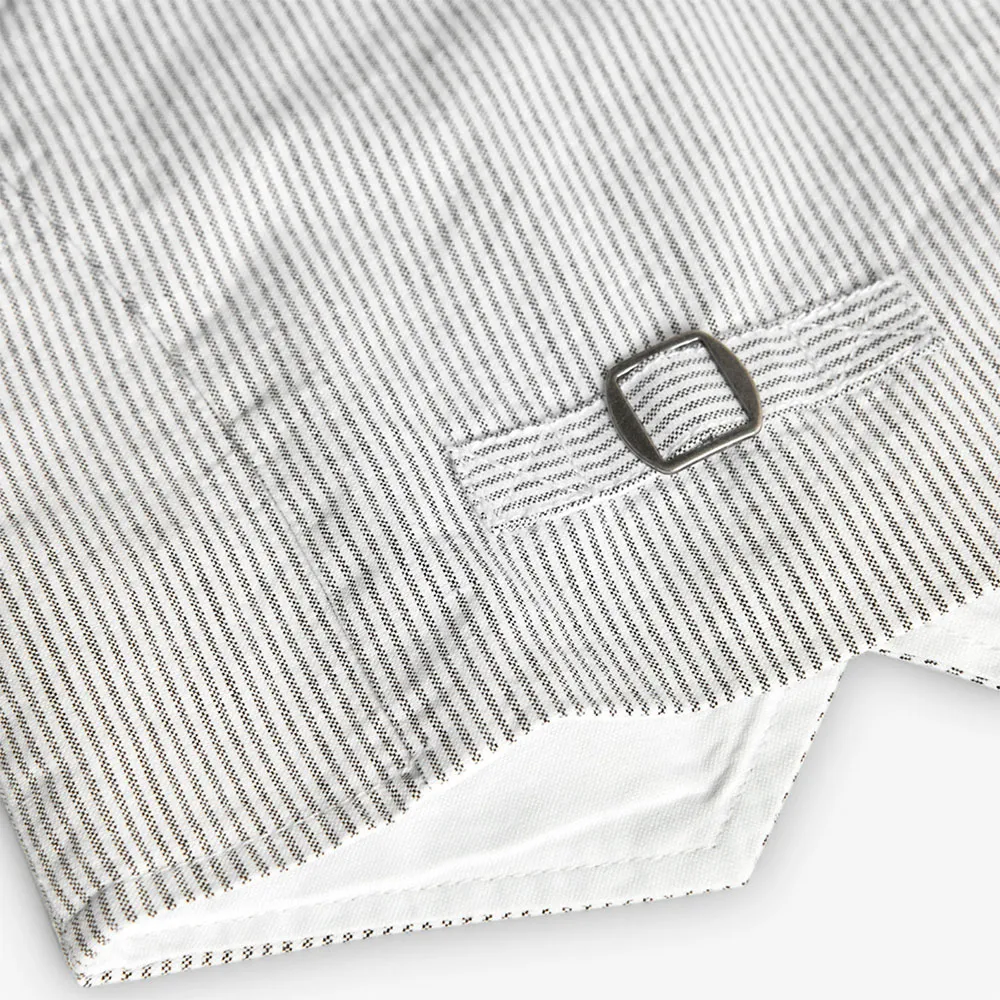 Boboli Oxford Striped Vest Boboli Oxford Striped Vest