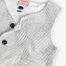 Boboli Oxford Striped Vest