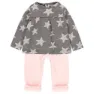Boboli Pack Knit Combined Langarmet Sett, Pink, 0MON