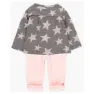 Boboli Pack Knit Combined Langarmet Sett, Pink, 0MON
