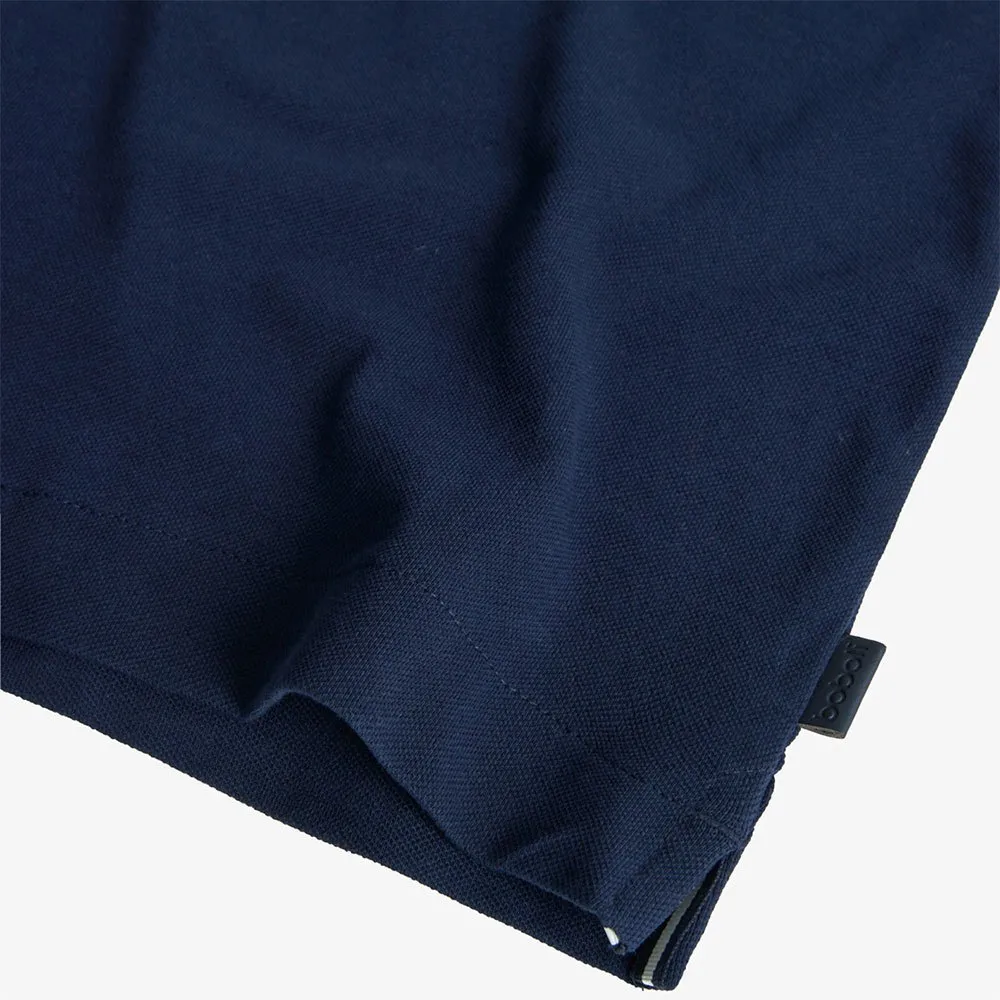Boboli Pique Langermet Poloskjorte, Marine 1, 7Y Boboli Pique Langermet Poloskjorte, Marine 1, 7Y
