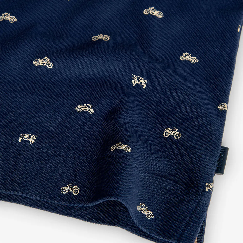 Boboli Pique Printed Kortermet Poloskjorte Boboli Pique Printed Kortermet Poloskjorte