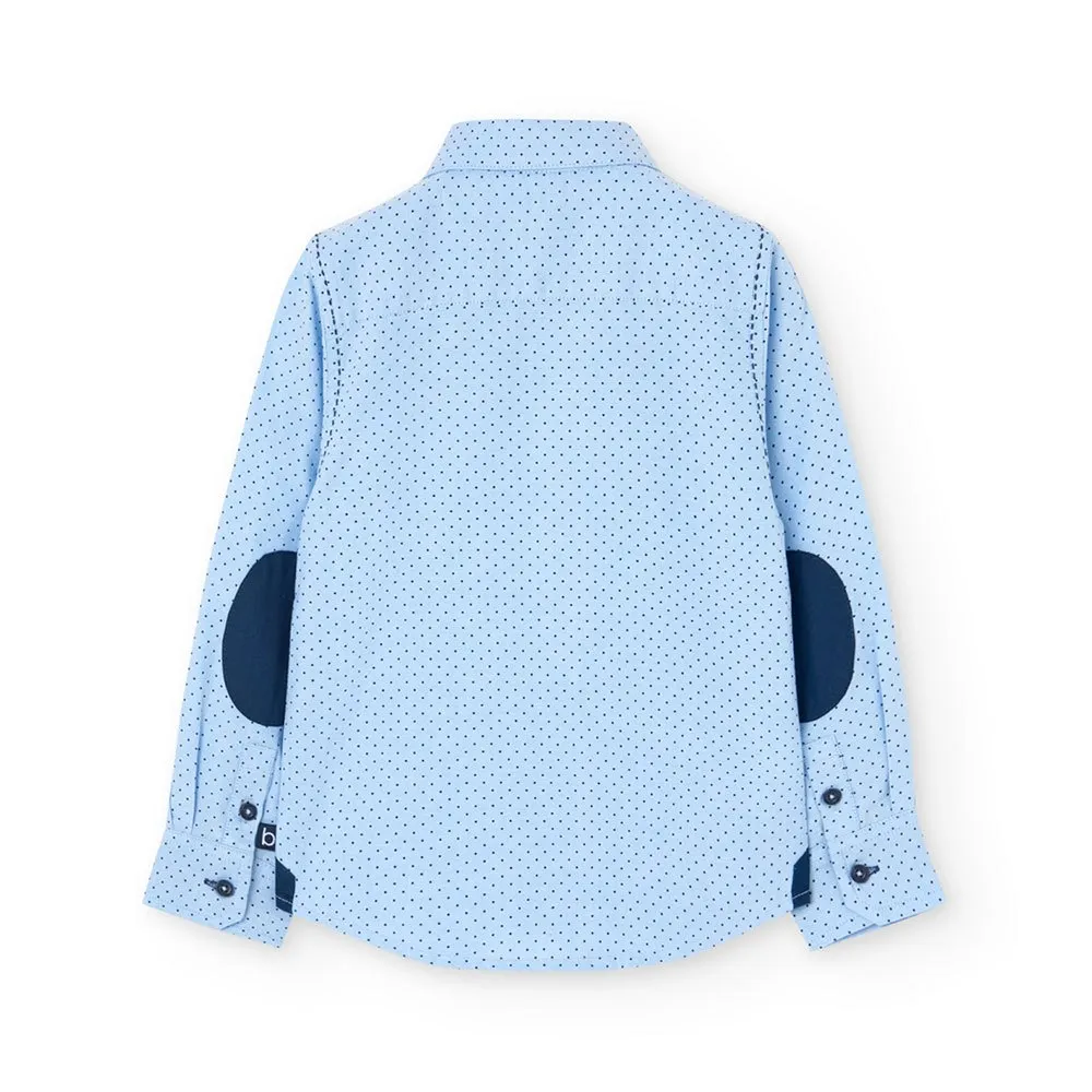 Boboli Polka Dot Skjorte Med Lange Ermer Boboli Polka Dot Skjorte Med Lange Ermer