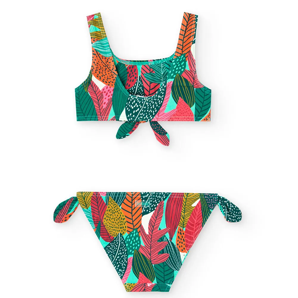 Boboli Polyamide Leaves Bikini Boboli Polyamide Leaves Bikini