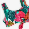 Boboli Polyamide Leaves Bikini