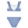 Boboli Polyamide Striped Bikini