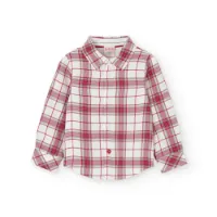 Boboli Poplin Check Skjorte Med Lange Ermer Boboli Poplin Check Skjorte Med Lange Ermer