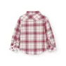 Boboli Poplin Check Skjorte Med Lange Ermer