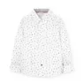 Boboli Poplin Printed Skjorte Med Lange Ermer