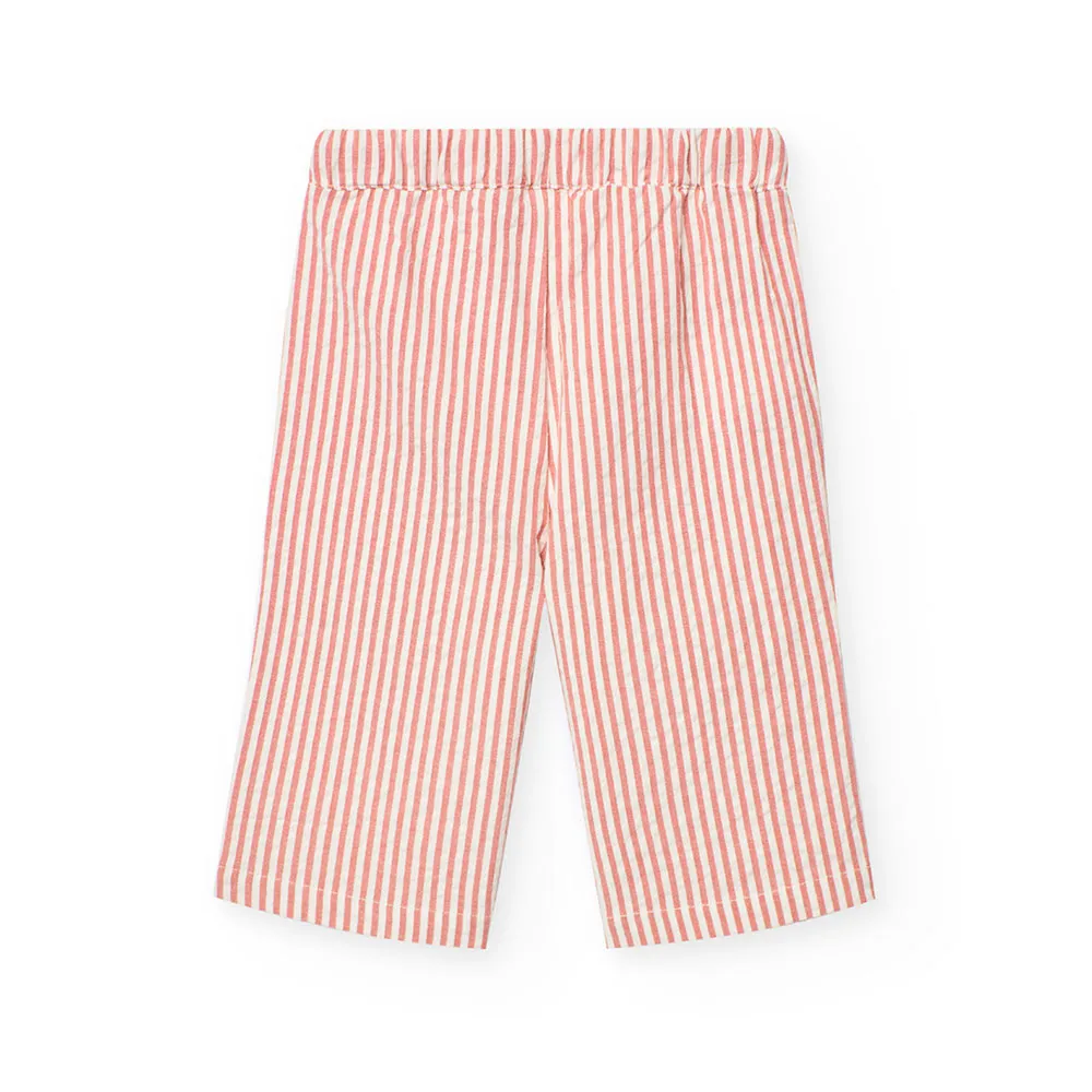 Boboli Poplin Striped Bukser Boboli Poplin Striped Bukser