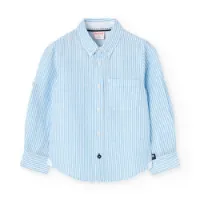 Boboli Poplin Striped Skjorte Med Lange Ermer Boboli Poplin Striped Skjorte Med Lange Ermer