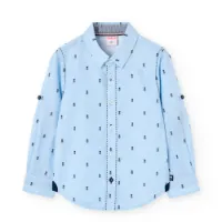 Boboli Printed Skjorte Med Lange Ermer Boboli Printed Skjorte Med Lange Ermer