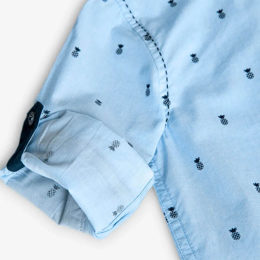 Boboli Printed Skjorte Med Lange Ermer Boboli Printed Skjorte Med Lange Ermer