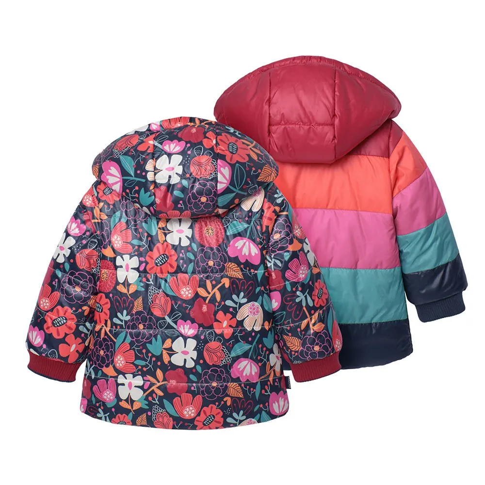 Boboli Reversible Floral Frakk