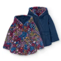 Boboli Reversible Technical Fabric Frakk