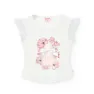 Boboli Stretch Knit Kortarmet T-skjorte