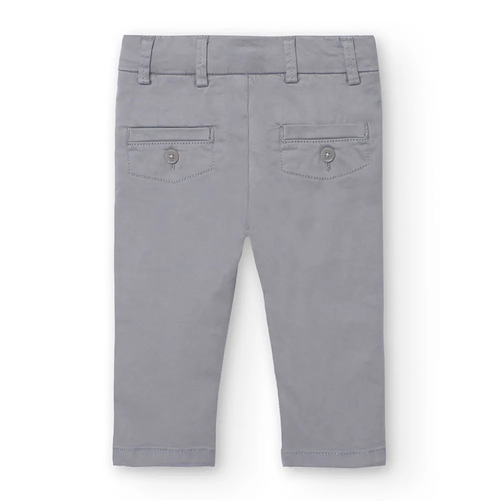 Boboli Stretch Satin Bukser Boboli Stretch Satin Bukser