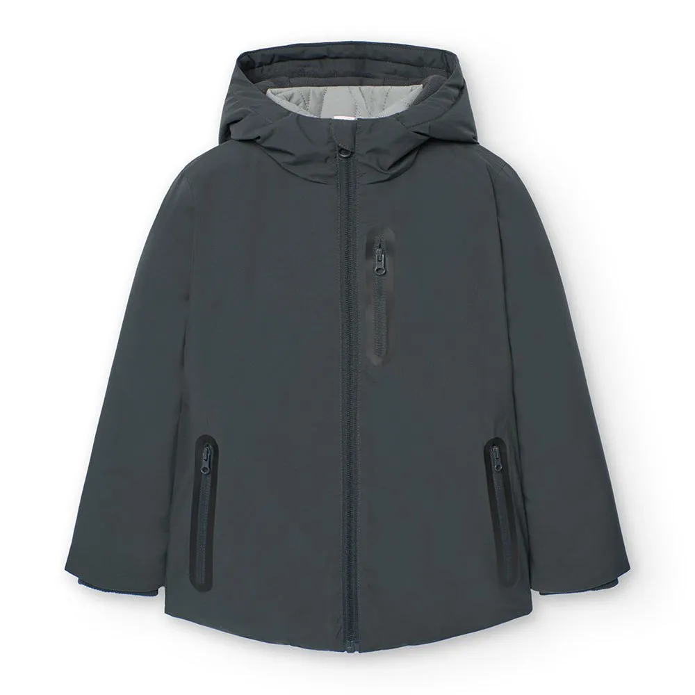Boboli Technical Fabric Frakk Boboli Technical Fabric Frakk