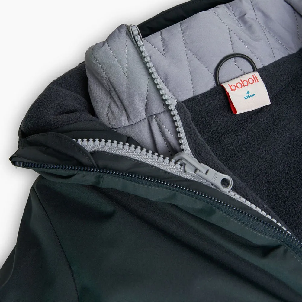 Boboli Technical Fabric Frakk Boboli Technical Fabric Frakk