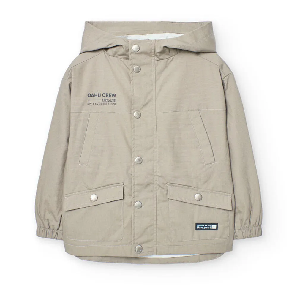 Boboli Technical Fabric Parka Boboli Technical Fabric Parka