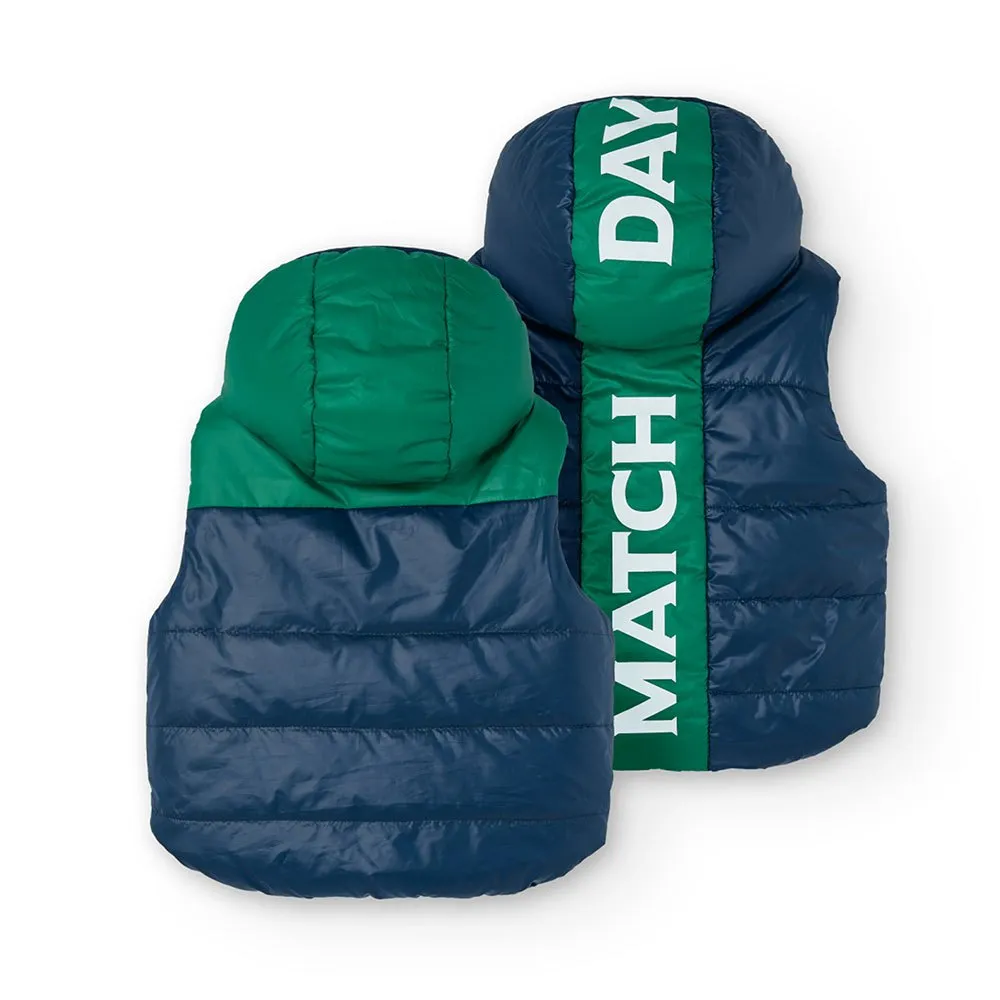 Boboli Technical Fabric Vest Boboli Technical Fabric Vest