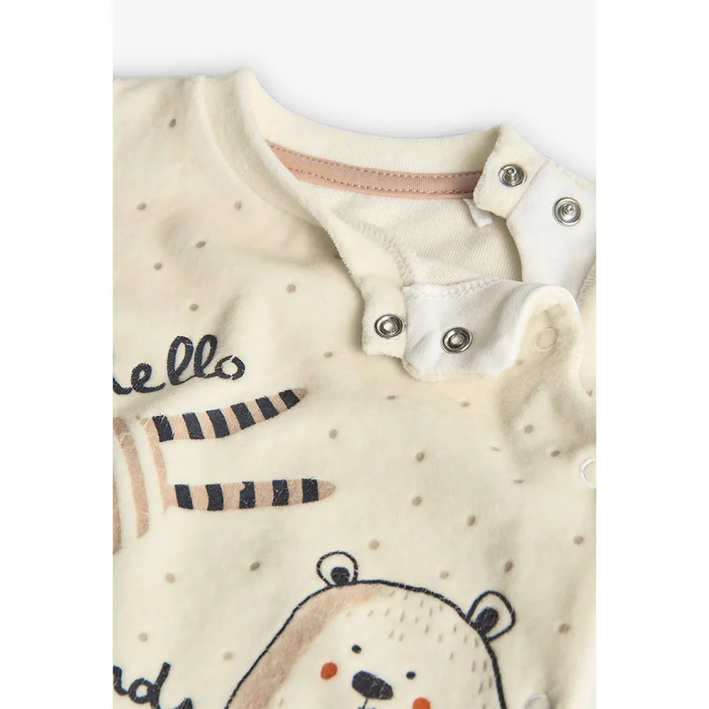 Boboli Velour Sparkedress