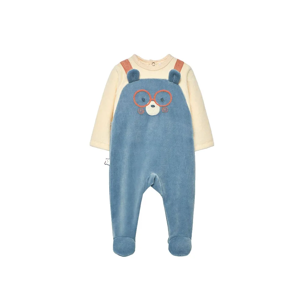 Boboli Velour Sparkedress Boboli Velour Sparkedress