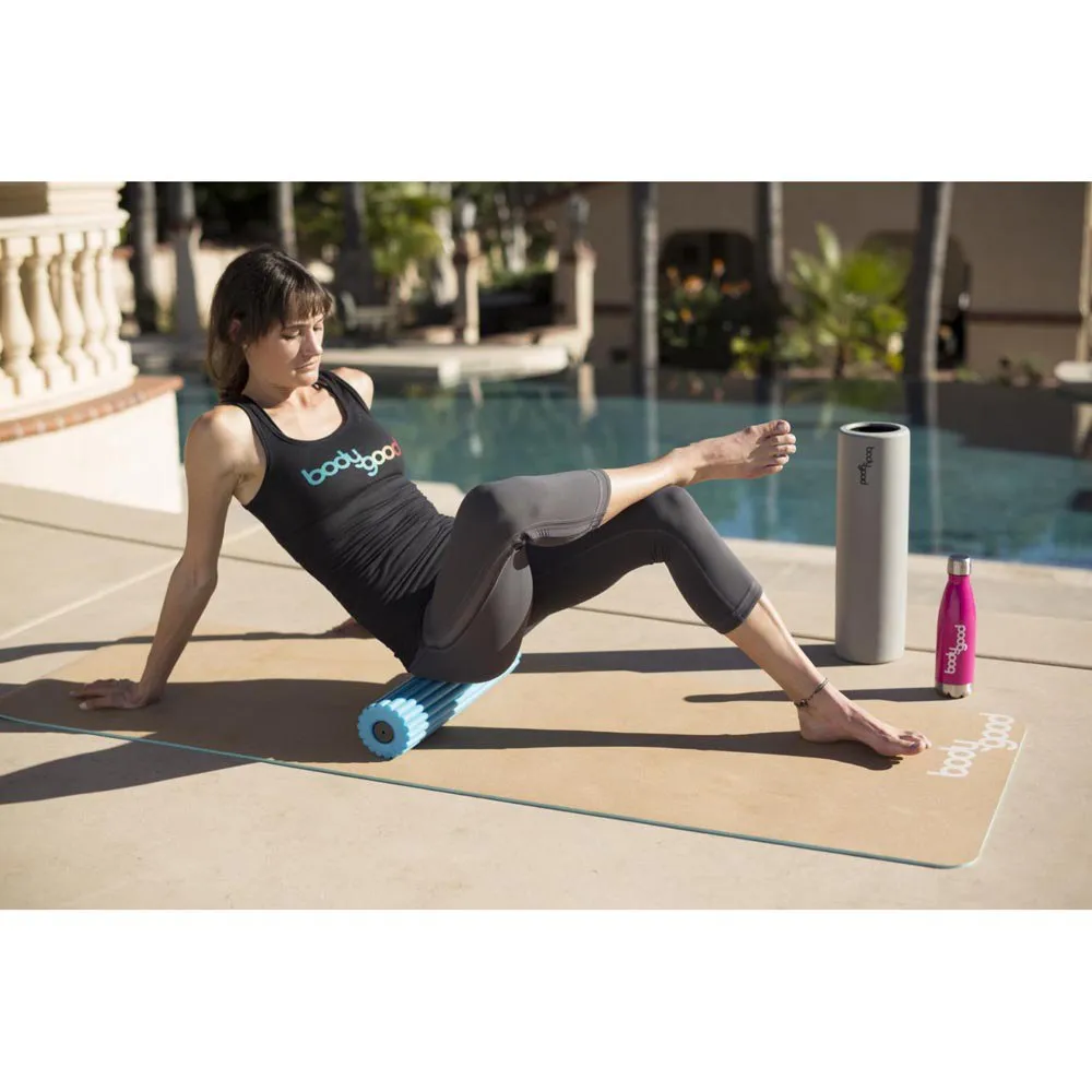 Bodygood 3-i-1 Massasjerulle, Green / blue, One Size