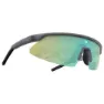 Bollé Micro Edge Foto Kromatiske Solbriller, Black frost, Phantom Clear Green Photochromic/CAT1-3