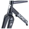 Bombtrack Hook Grusramme, Metallic black, 54