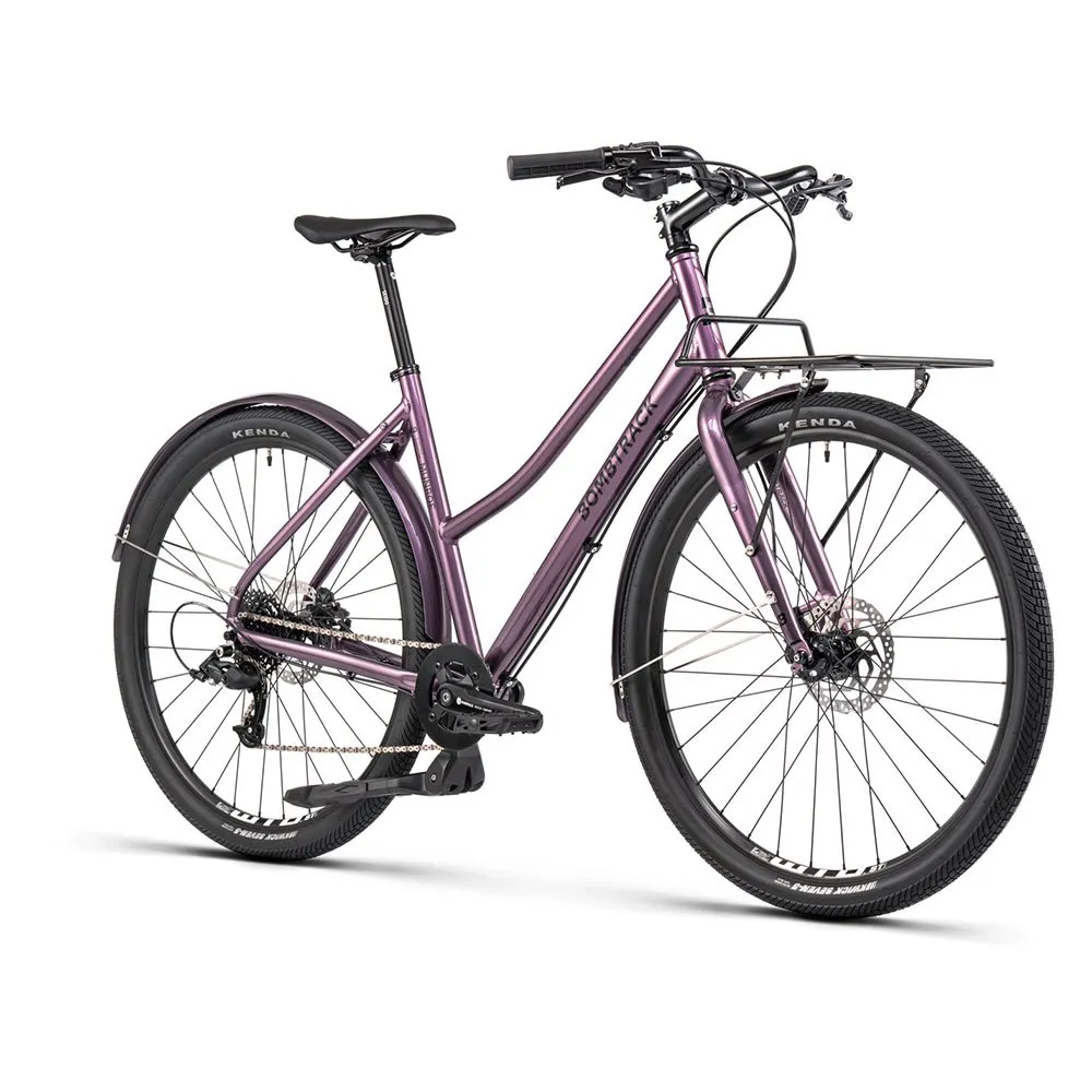 Bombtrack Munroe Loop Rd-m36s Sykkel, Metallic purple, S, Hybridsykkel Bombtrack Munroe Loop Rd-m36s Sykkel, Metallic purple, S, Hybridsykkel