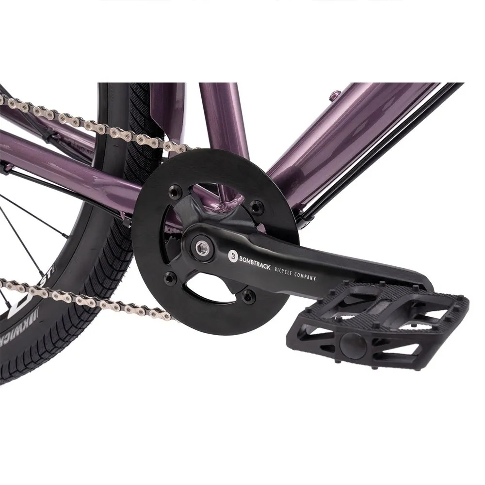 Bombtrack Munroe Loop Rd-m36s Sykkel, Metallic purple, S, Hybridsykkel Bombtrack Munroe Loop Rd-m36s Sykkel, Metallic purple, S, Hybridsykkel