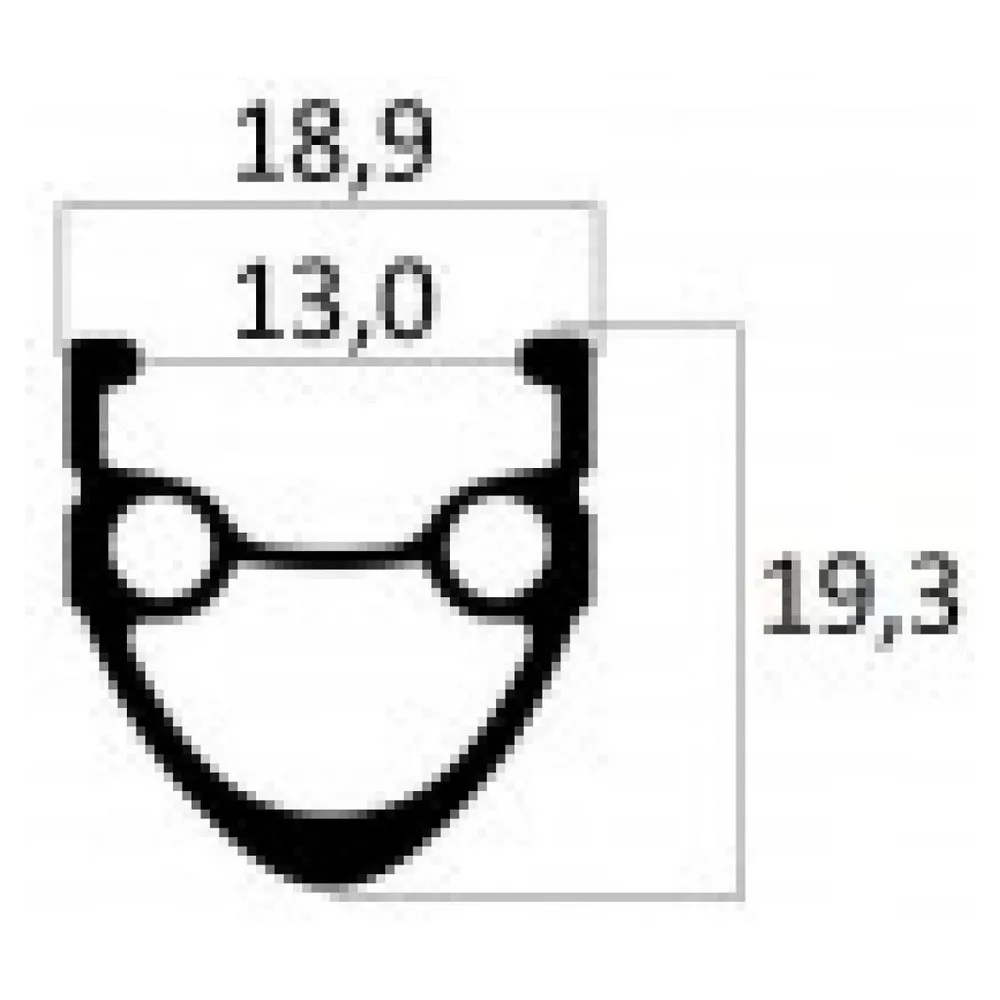 Bonin 28´´ 7v Landeveissykkelens Bakhjul