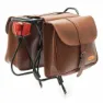 Bonin Eco Leather Sykkelvesker 14.5l, Brown, One Size