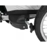 Bonin Ncab Dlx Sykkelvogn, Red / grey / black, Max 40kg