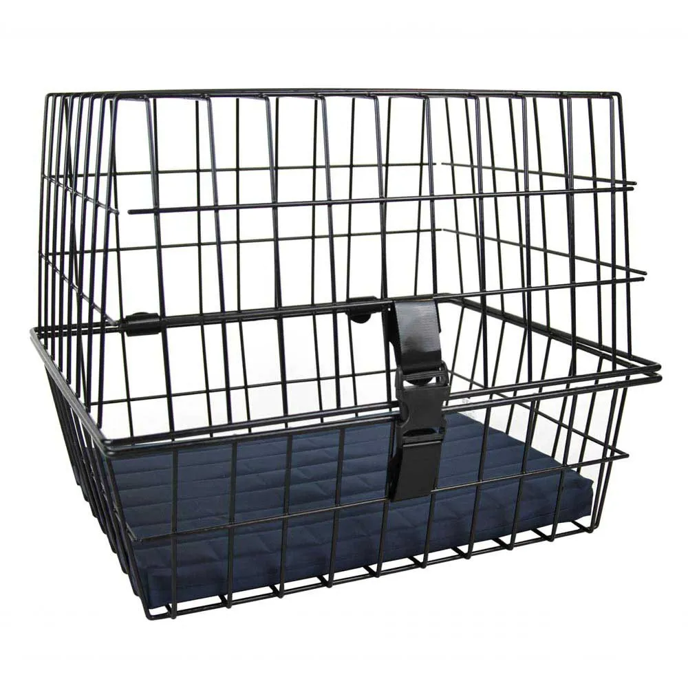 Bonin Pet L Dogs Bakre Kurv, Black, One Size