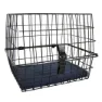 Bonin Pet L Dogs Bakre Kurv, Black, One Size