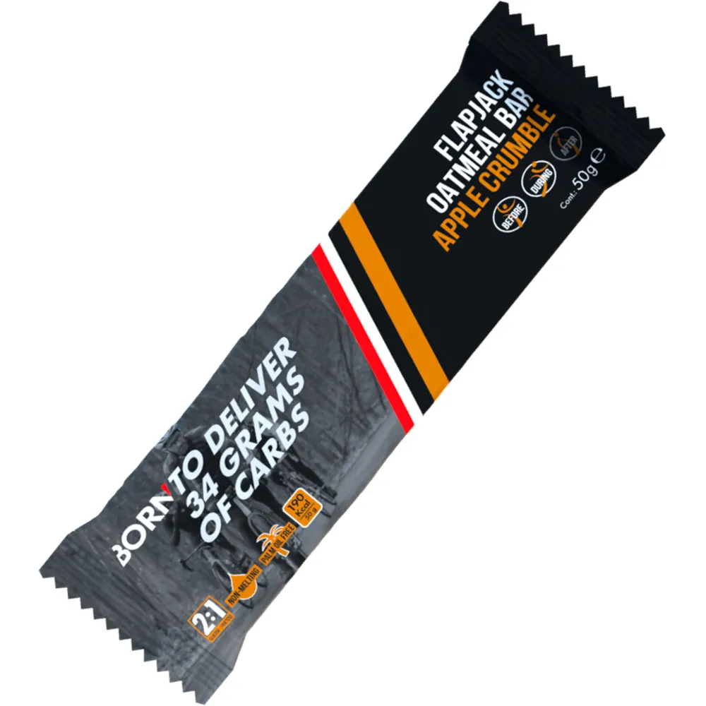 BORN Energibar Boks Eplesmuldring 50g 75 Enheter, Black, One Size BORN Energibar Boks Eplesmuldring 50g 75 Enheter, Black, One Size