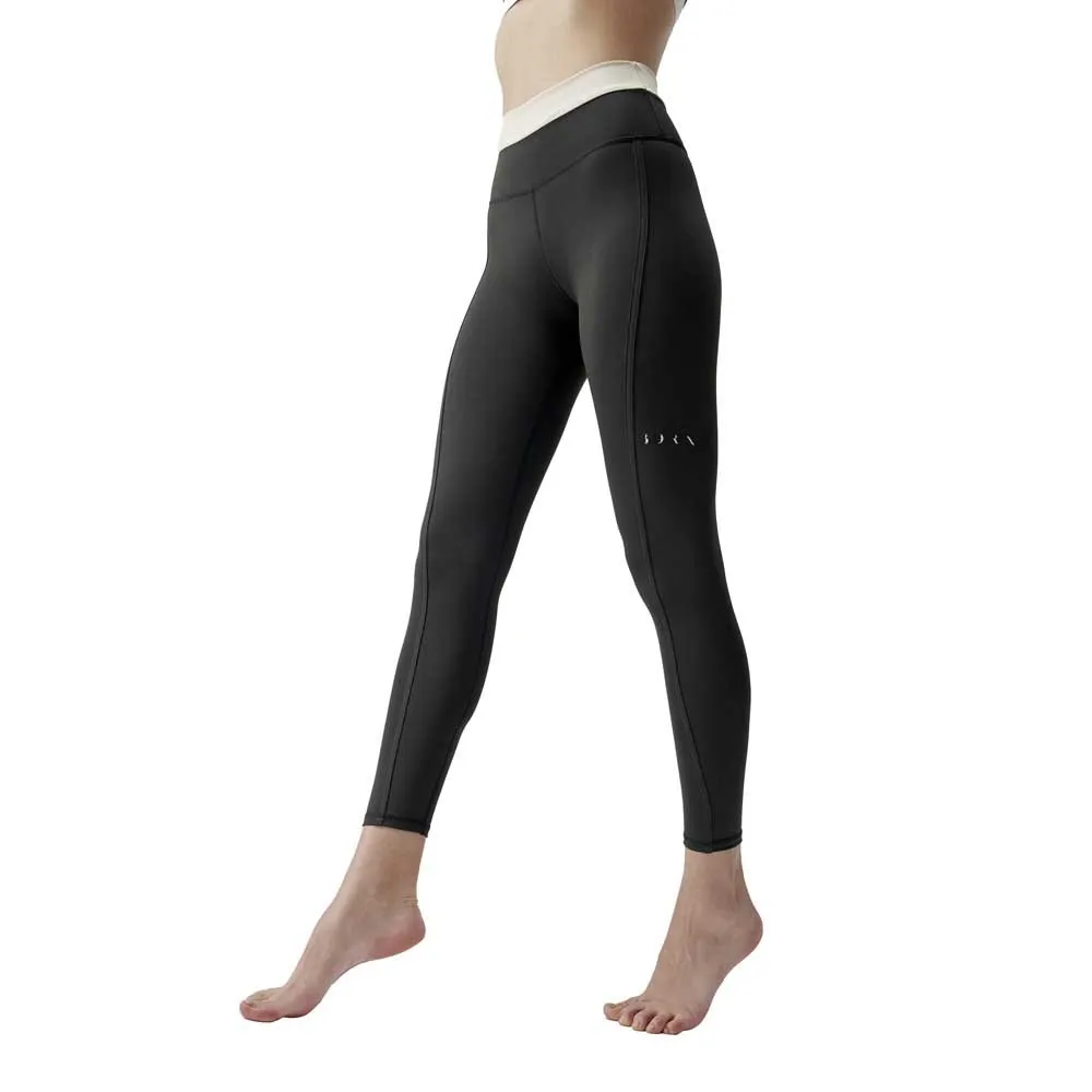 Born Living Yoga Fiorella Leggings Med Høy Midje female, Black / stone Born Living Yoga Fiorella Leggings Med Høy Midje female, Black / stone