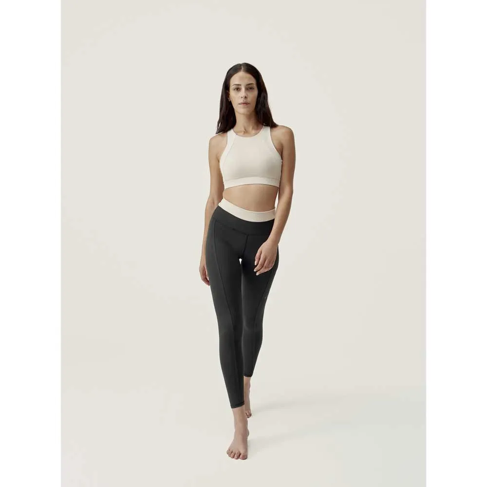 Born Living Yoga Fiorella Leggings Med Høy Midje female, Black / stone Born Living Yoga Fiorella Leggings Med Høy Midje female, Black / stone