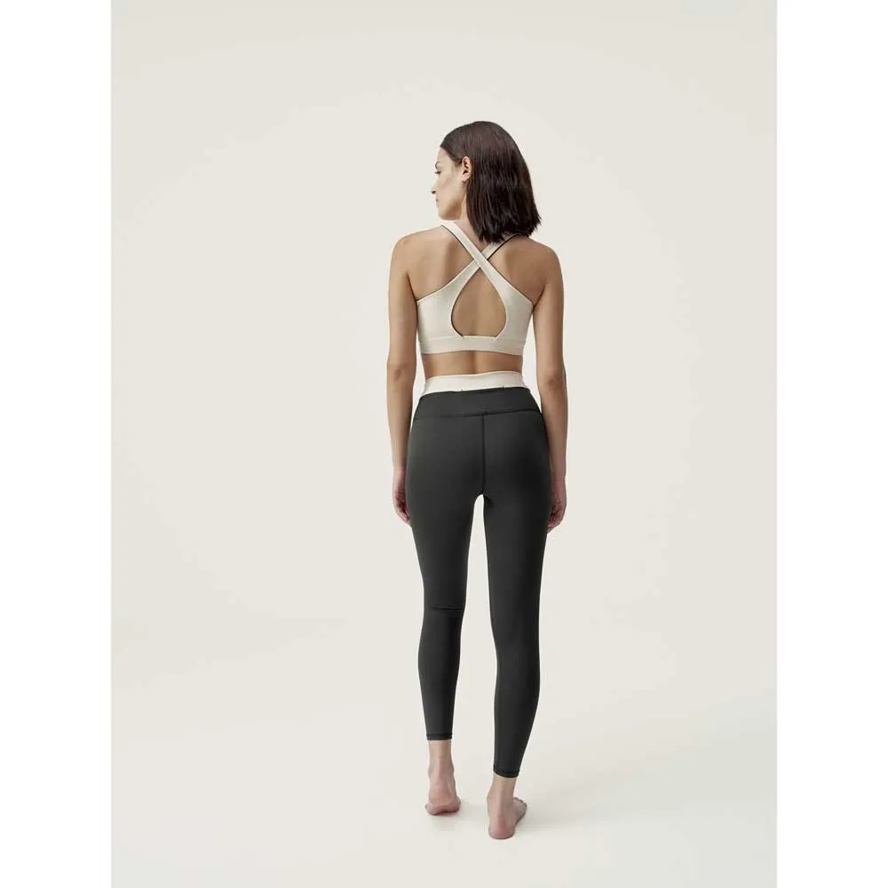 Born Living Yoga Fiorella Leggings Med Høy Midje female, Black / stone Born Living Yoga Fiorella Leggings Med Høy Midje female, Black / stone