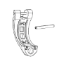 Bosch Holder Clamp + Pin for Purion 200