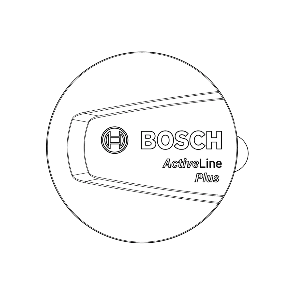 Bosch Logo Deksel for Active Line Plus, Smart System