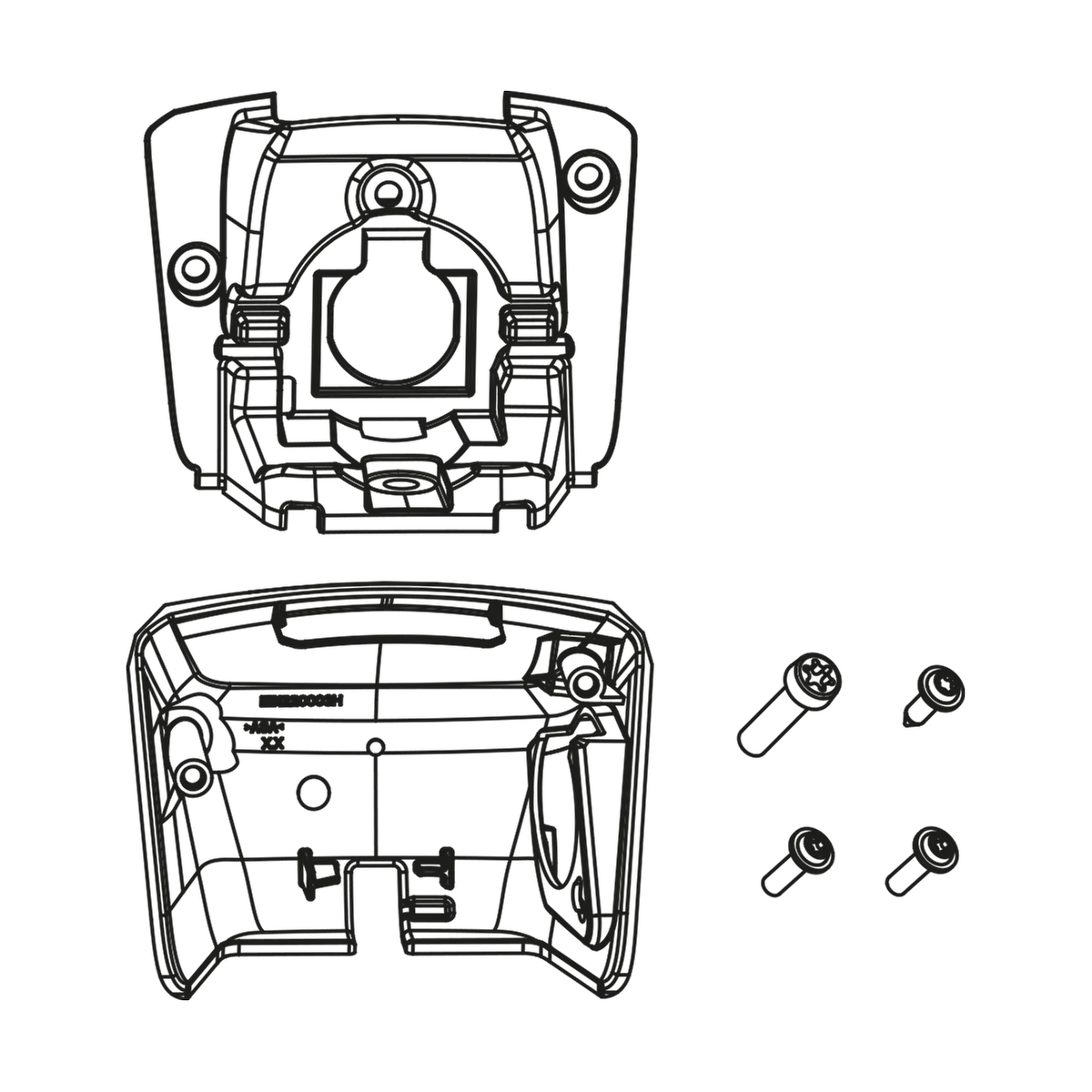 Bosch Mounting Kit Powerpack Frame Smart System